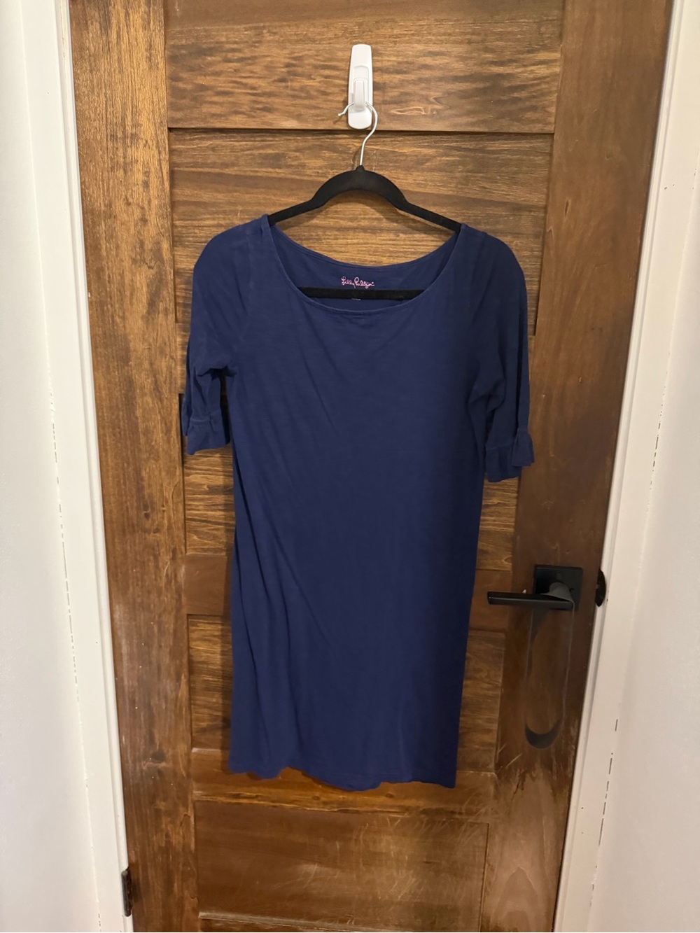 Lilly Pulitzer Navy Blue Scoop Neck Tunic